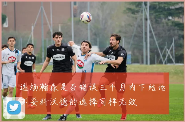 选杨瀚森是否错误三个月内下结论不妥科沃德的选择同样无效